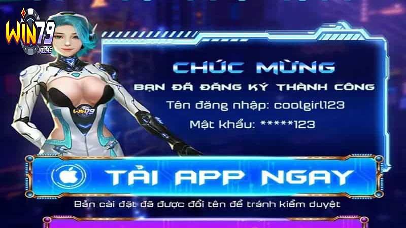 Lưu ý khi tải app win79